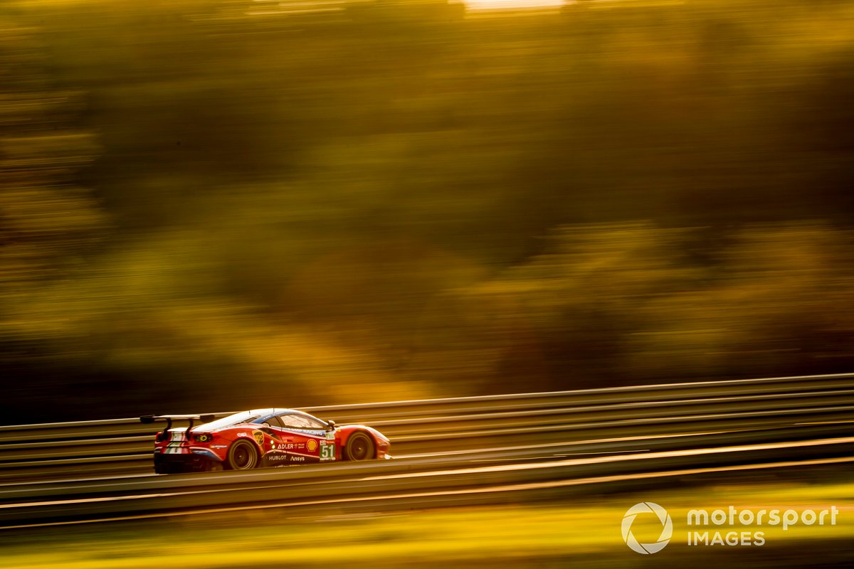 #51 AF Corse Ferrari 488 GTE EVO: Alessandro Pier Guidi, James Calado, Daniel Serra