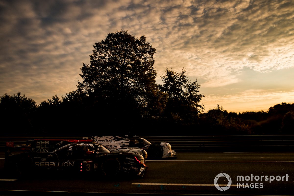 #3 Rebellion Racing Rebellion R-13 - Gibson: Romain Dumas, Nathanaël Berthon, Louis Delétraz, #25 Algarve Pro Racing Oreca 07 - Gibson: John Falb, Simon Trummer, Matt McMurry