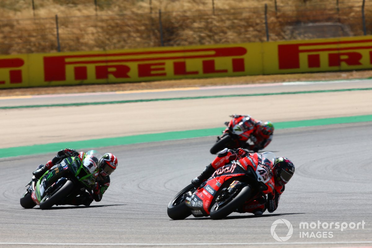 Scott Redding, Arubait Racing Ducati, Jonathan Rea, Kawasaki Racing Team, Chaz Davies, Arubait Racing Ducati