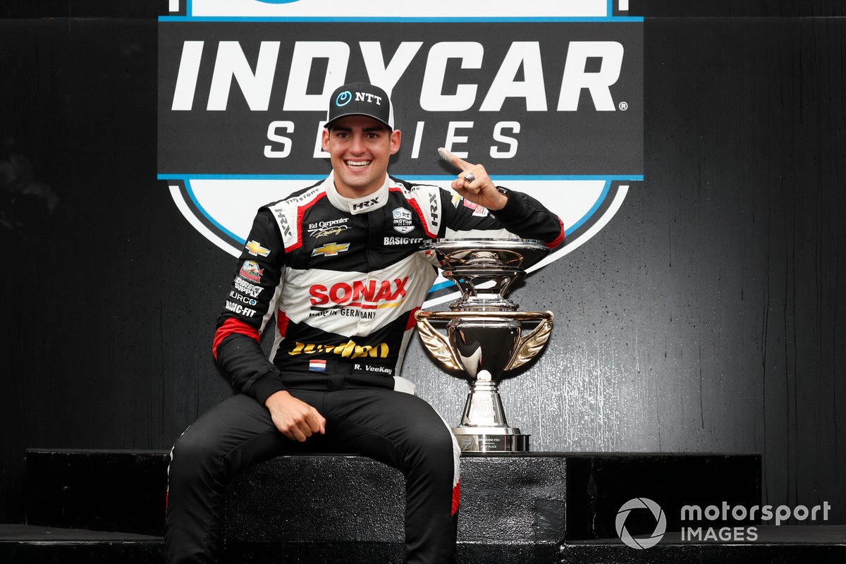 Ganador Rinus VeeKay, Ed Carpenter Racing Chevrolet