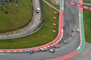 NASCAR-Action im Regen auf dem Circuit of The Americas in Austin