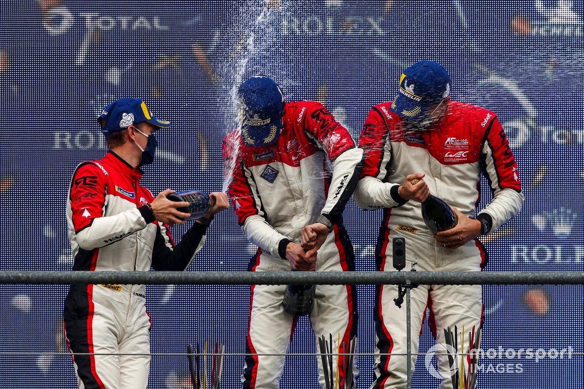 #83 AF Corse Ferrari 488 GTE EVO: Francois Perrodo, Nicklas Nielsen, Alessio Rovera