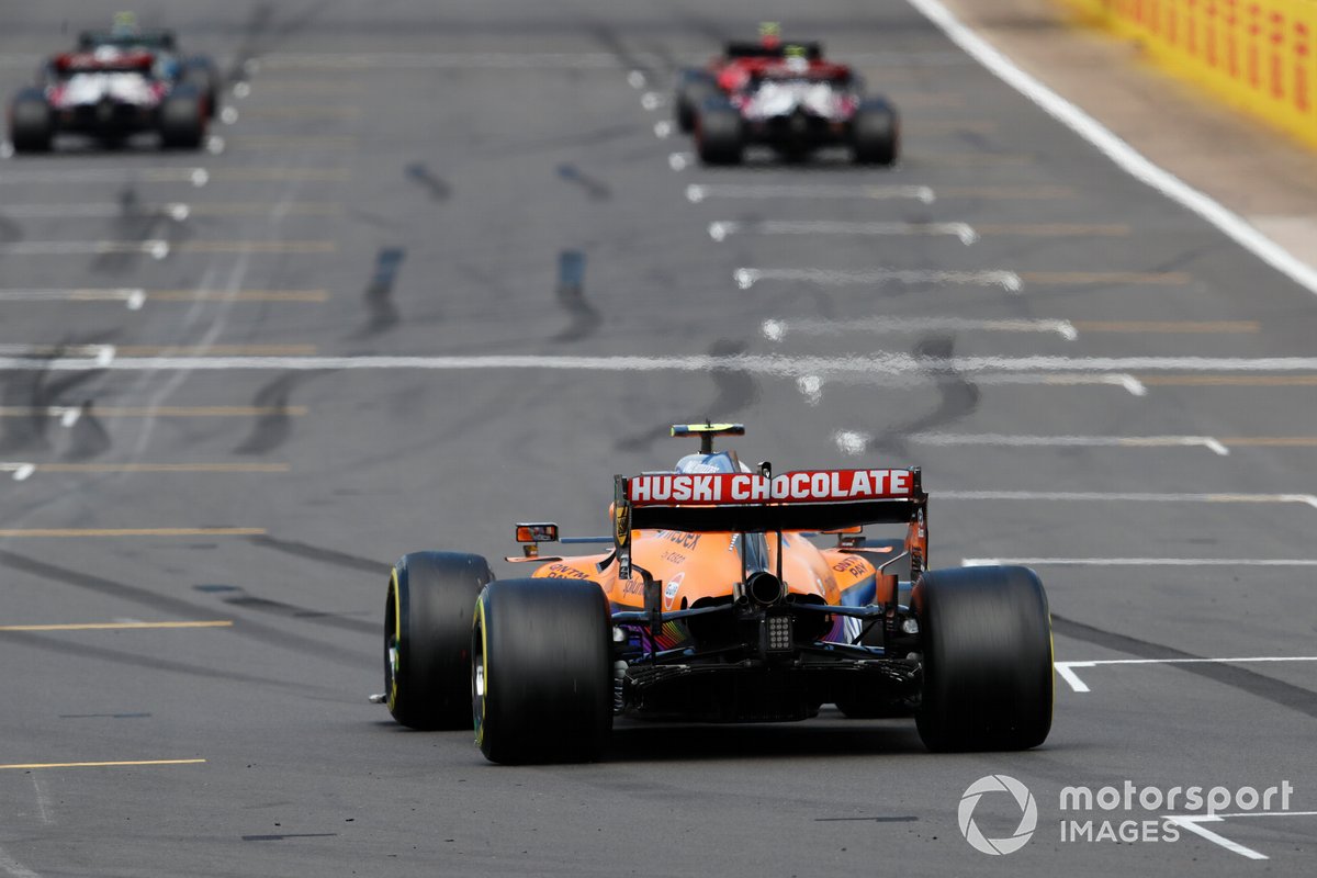 Lando Norris, McLaren MCL35M
