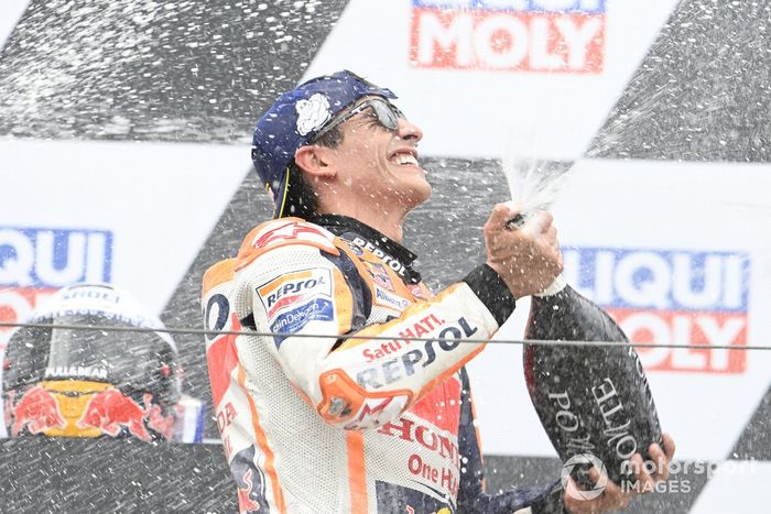 Podio: Ganador Marc Márquez, Repsol Honda Team