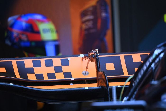 Detalle técnico del McLaren MCL60