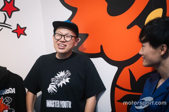 角田裕毅が帰国し、東京・渋谷に登場！ 8月3日からVERDYとの