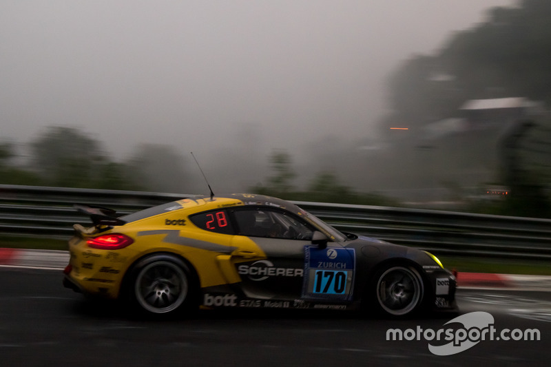 #170 Manthey Racing, Porsche Cayman GT4: Christoph Breuer, Christian Gebhardt, Lars Kern