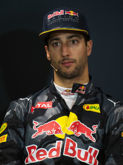 Daniel Ricciardo, Red Bull Racing in the FIA Press Conference