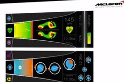 Display sensore biomedicale McLaren