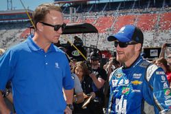 Dale Earnhardt Jr. und Peyton Manning