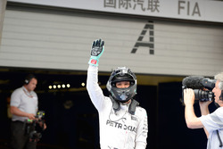 Polesitter Nico Rosberg, Mercedes AMG F1 Team
