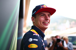 Max Verstappen, Red Bull Racing talks to the press