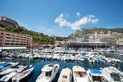 Boats in the scenic Monaco Harbour