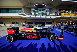 Podium : Nico Rosberg, Mercedes AMG F1, deuxième ; Lewis Hamilton, Mercedes AMG F1, vainqueur ; Daniel Ricciardo, Red Bull Racing, troisième