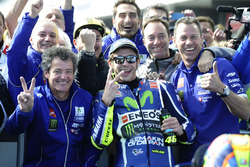 Second place Valentino Rossi, Yamaha Factory Racing