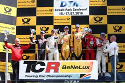 Romain de Leval/Alexis Van de Poele, Delahaye Racing, VW Golf TCR, Sam Dejonghe/Denis Dupont, RACB N