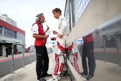 Daniel Grunwald, Engineer with Nico Müller, Audi Sport Team Abt Sportsline, Audi RS 5 DTM