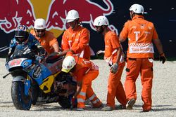 Jack Miller, Marc VDS Racing Honda crash