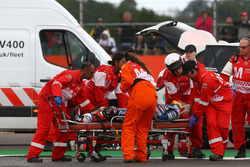 Loris Baz, Avintia Racing after his crash