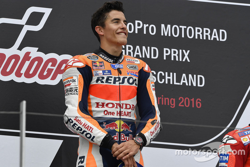 Podium: ganador, Marc Márquez, Repsol Honda Team