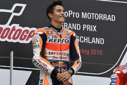 Podium : le vainqueur Marc Marquez, Repsol Honda Team