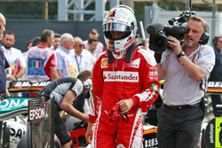 Sebastian Vettel, Ferrari in parc ferme