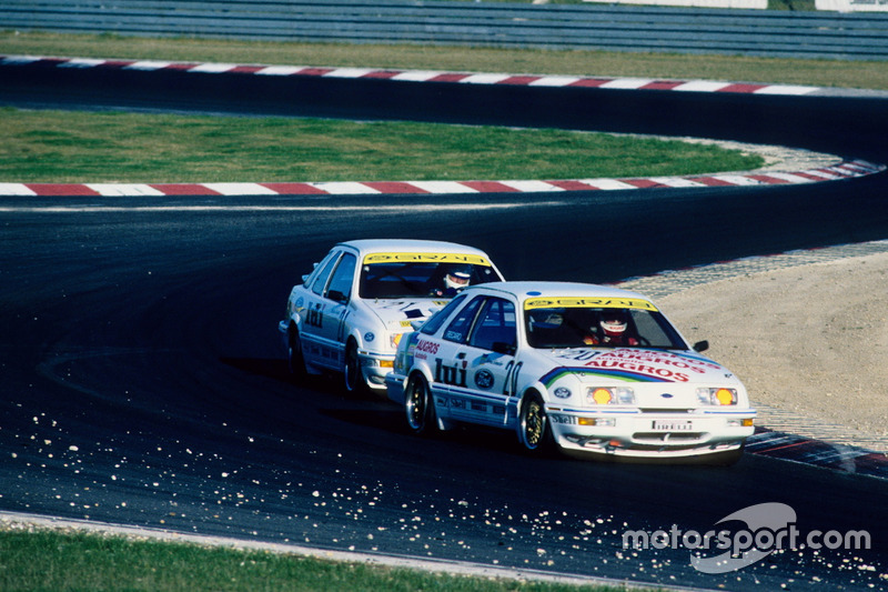 Bernd Schneider, Grab Ford Sierra XR4Ti, und Beate Nodes, Grab Ford Sierra XR4Ti