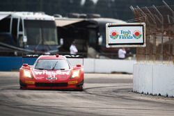 #31 Action Express Racing Corvette DP: Eric Curran, Dane Cameron, Scott Pruett