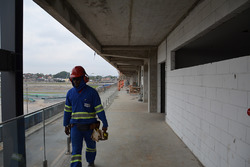 Travaux de rénovation à Interlagos