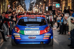 Paolo Andreucci e Anna Andreussi, Peugeot 208 T16, Peugeot Sport Italia