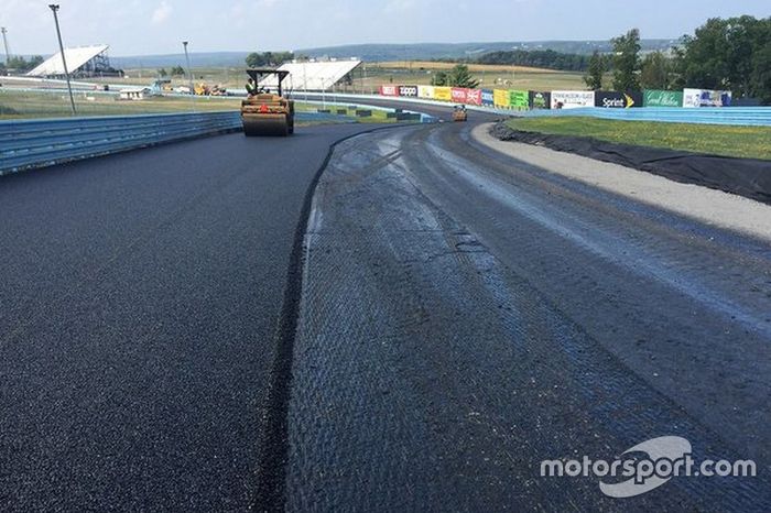 Watkins Glen repaving
