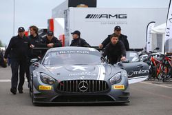 #18 Black Falcon Mercedes Benz-AMG GT3: Hubert Haupt, Adam Christodoulou, Andreas Simonsen