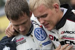 Sébastien Ogier,  Volkswagen Polo WRC, Volkswagen Motorsport and Ott Tanak, DMACK World Rally Team