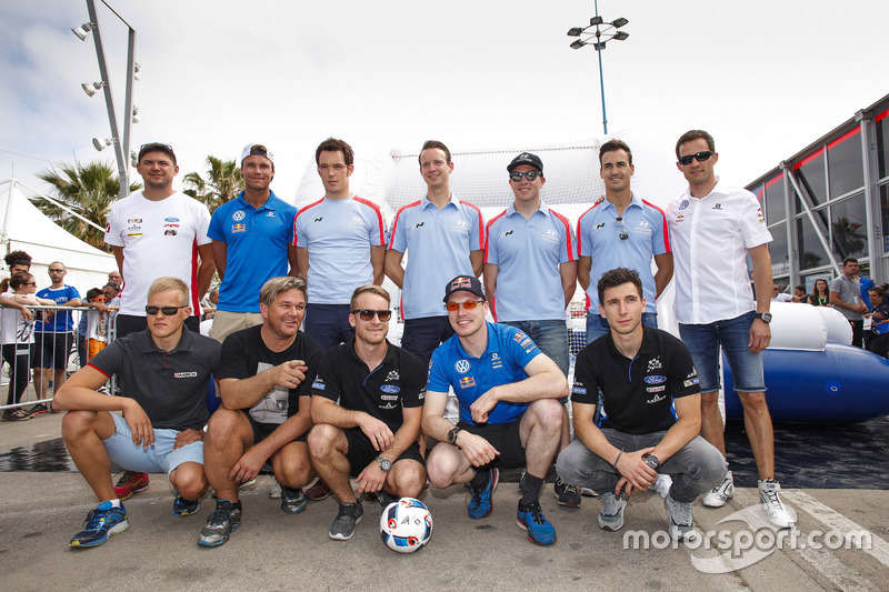 Ott Tanak, Hennibg Solberg, Mads Ostberg, Jari-Matti Latvala, Eric Camilli, Martin Prokop, Andreas Mikkelsen , Kevin Abbring, Hayden Paddon, Dani Sordo, Sébastien Ogier