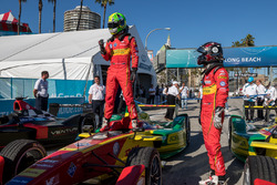 Sieger Lucas di Grassi, ABT Schaeffler Audi Sport mit dem Teamkollegen Daniel Abt, ABT Schaeffler Au
