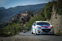 Giuseppe Testa e Daniele Mangiarotti Peugeot 208 R2, Peugeot Sport Italia