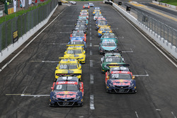 Largada - Corrida 1 - Velopark