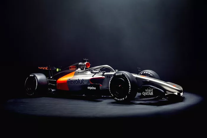 Audi F1 Team R26-kleurstelling