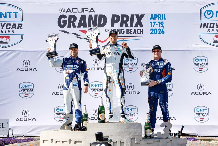 Alex Palou, Chip Ganassi Racing, Felix Rosenqvist, Meyer Shank w/ Curb-Agajanian, Scott Dixon, Chip Ganassi Racing