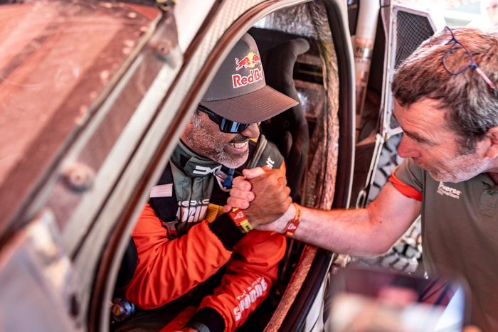 Bruno Famin, #299 The Dacia Sandriders Dacia: Nasser Al-Attiyah