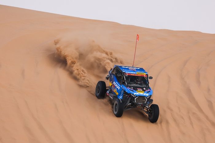 #407 Loeb Fraymedia Motorsport - Rzr Factory Racing Polaris: Xavier De Soultrait, Martin Bonnet