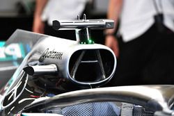 Воздухозаборник Mercedes AMG F1 W09