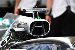 Воздухозаборник Mercedes AMG F1 W09