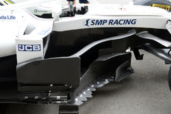 Williams FW41, dettaglio del barge board