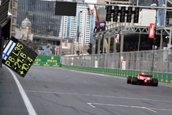 Pitbord van Kimi Raikkonen, Ferrari SF71H