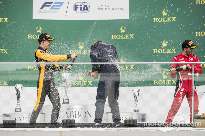 Jack Aitken, ART Grand Prix, Alexander Albon, DAMS, Antonio Fuoco, Charouz Racing System