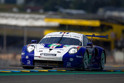 #91 Porsche GT Team Porsche 911 RSR: Richard Lietz, Gianmaria Bruni, Frédéric Makowiecki