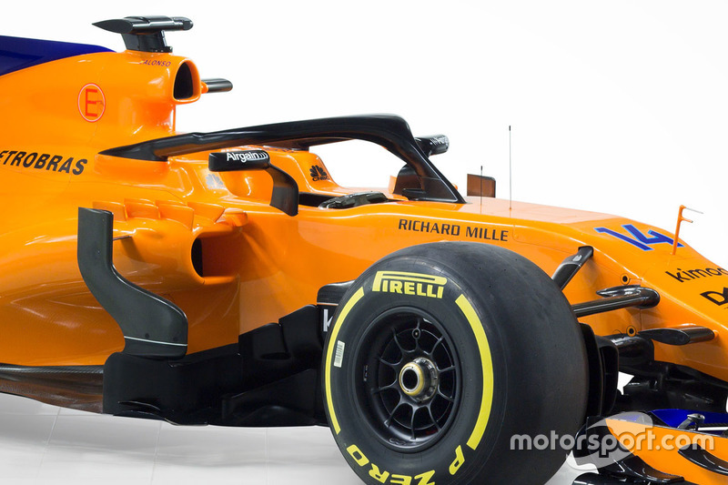 McLaren MCL33, dettaglio dell'halo