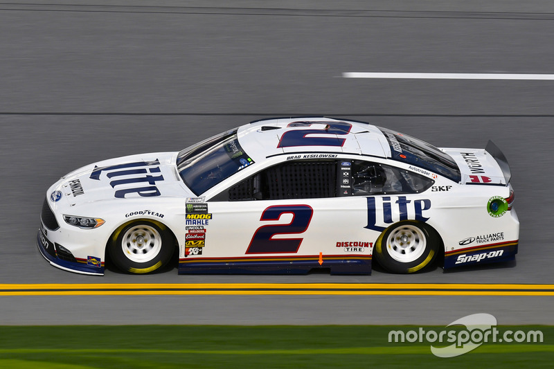 Brad Keselowski, Team Penske, Miller Lite Ford Fusion