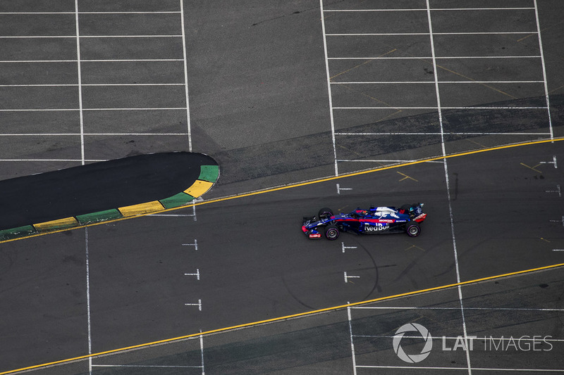 16 місце — Брендон Хартлі, Toro Rosso. Умовний бал — 6,574